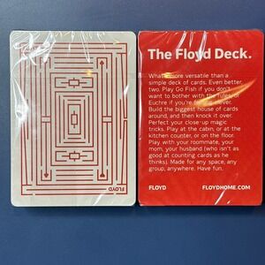 Floyd Home Double Playing Cards Deck 2 Decks of 52 Cards NEW